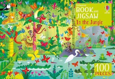 Usborne Book and Jigsaw In the Jungle - Kirsteen Robson