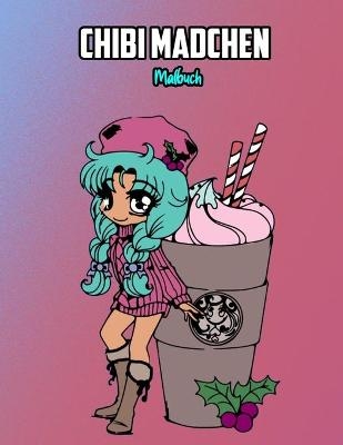 Chibi Mädchen Malbuch