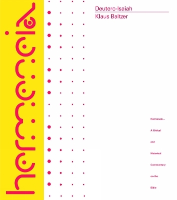 Deutero-Isaiah - Klaus Baltzer, Margaret Kohl