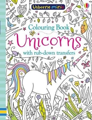 Colouring Book Unicorns with Rub Downs - Kirsteen Robson