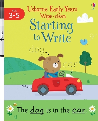 Early Years Wipe-Clean Starting to Write - Jessica Greenwell