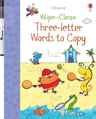 Wipe-Clean Three-Letter Words to Copy - Jane Bingham