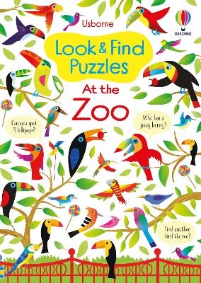 Look and Find Puzzles At the Zoo - Kirsteen Robson