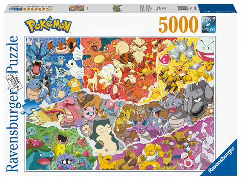 Ravensburger Puzzle 16845 - Pok&eacute;mon Allstars - 5000 Teile Puzzle f&uuml;r Erwachsene und Kinder ab 14 Jahren