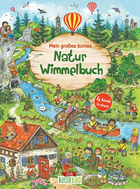 Mein gro&szlig;es buntes Natur-Wimmelbuch (Sammelband)