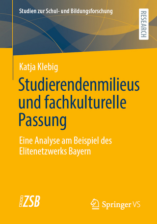 Studierendenmilieus und fachkulturelle Passung