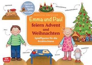 Emma und Paul feiern Advent und Weihnachten. Erzählschienen-Figurenset