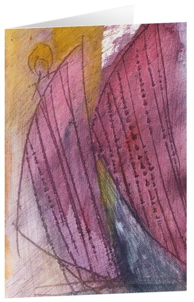 Kunstkarten "Himmelsw&auml;chter 5" 5 Stk.