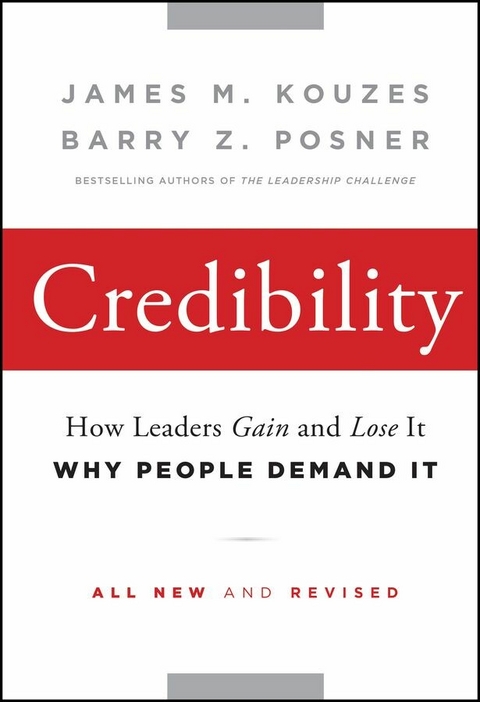 Credibility - James M. Kouzes, Barry Z. Posner