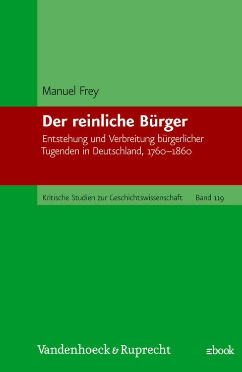 Der reinliche B&uuml;rger -  Manuel Frey