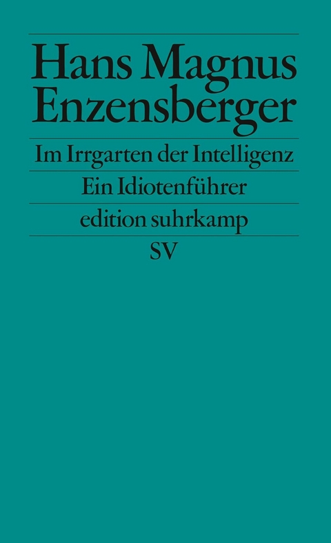 Im Irrgarten der Intelligenz -  Hans Magnus Enzensberger