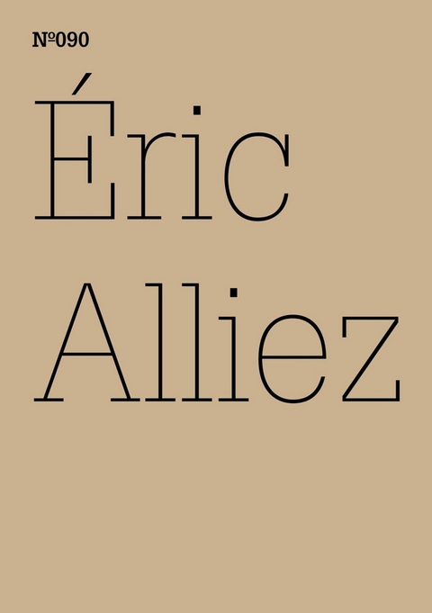 &Eacute;ric Alliez - &Eacute;ric Alliez