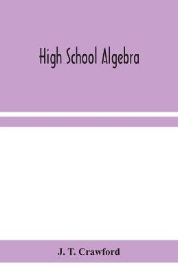 High school algebra