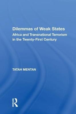 Dilemmas of Weak States - Tatah Mentan