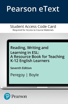Reading, Writing and Learning in ESL