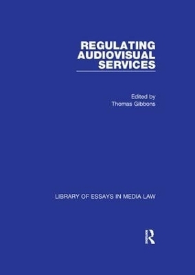 Regulating Audiovisual Services - 