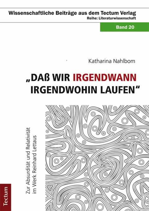 "Da&szlig; wir irgendwann irgendwohin laufen" - Katharina Nahlbom