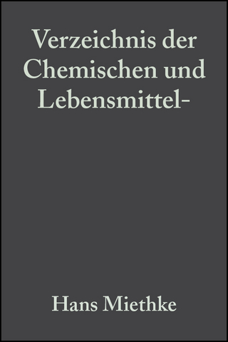 Verzeichnis der Chemischen und Lebensmittel- Untersuchungsämter in der Bundesrepublik Deutschland