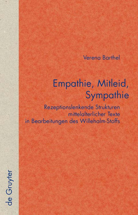 Empathie, Mitleid, Sympathie - Verena Barthel