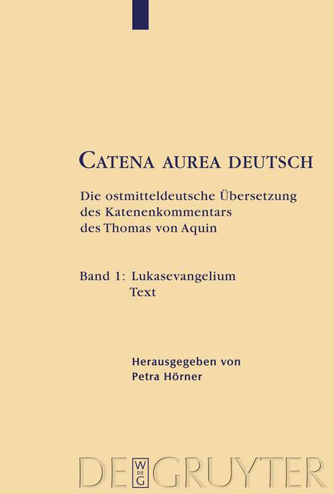 Lukasevangelium -  Thomas von Aquin