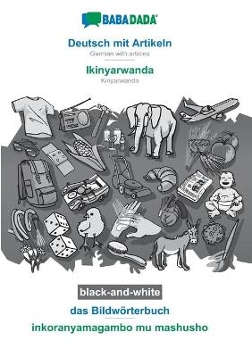 Deutsch mit Artikeln - Ikinyarwanda, das BildwÃ¶rterbuch, BW