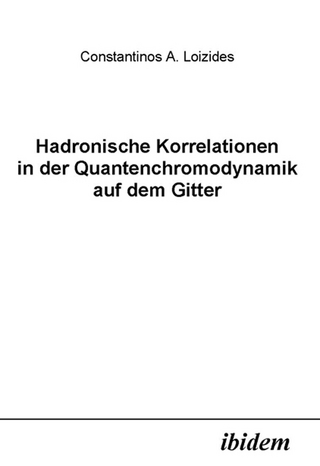 Hadronische Korrelationen in der Quantenchromodynamik auf dem Gitter