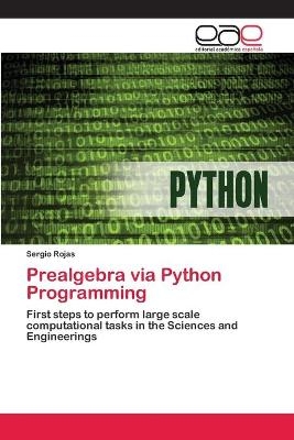 Prealgebra via Python Programming