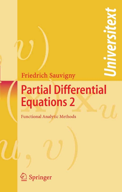 Partial Differential Equations 2 -  Friedrich Sauvigny