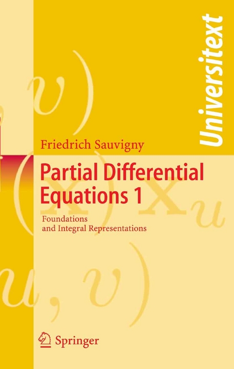Partial Differential Equations -  Friedrich Sauvigny