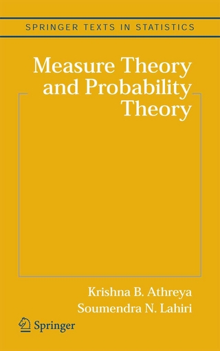 Measure Theory and Probability Theory