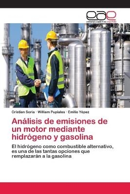 Análisis de emisiones de un motor mediante hidrógeno y gasolina