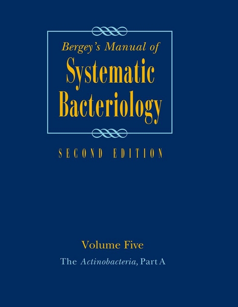 Bergey's Manual of Systematic Bacteriology - 