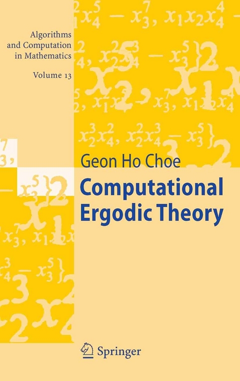 Computational Ergodic Theory -  Geon Ho Choe