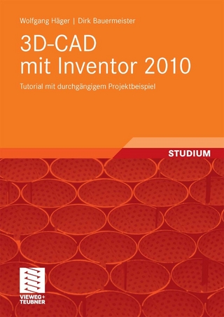 3D-CAD mit Inventor 2010
