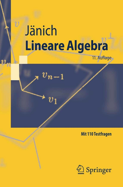 Lineare Algebra - Klaus J&auml;nich