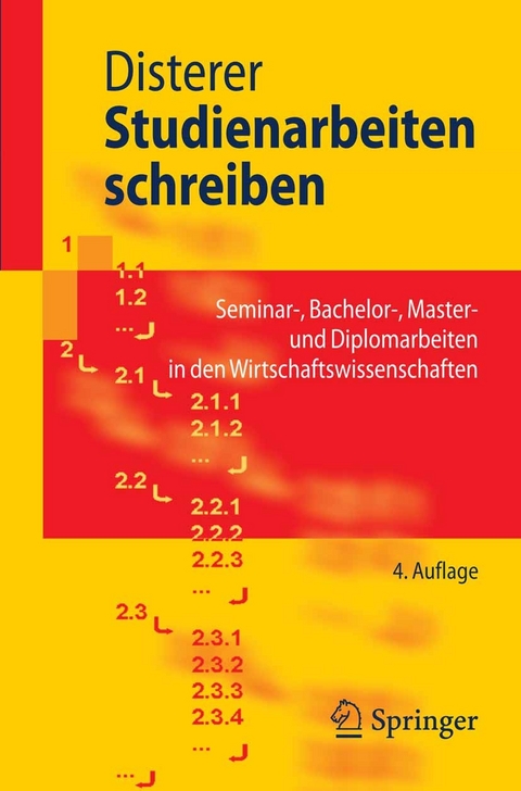 Studienarbeiten schreiben -  Georg Disterer