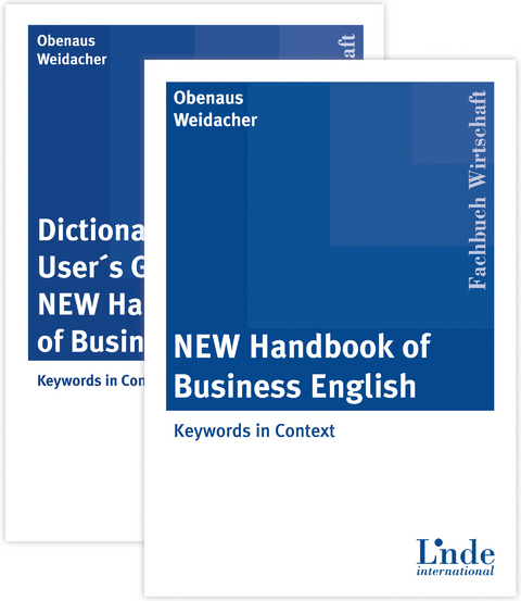 Package 'NEW Handbook of Business English' und 'Dictionary and User&acute;s Guide to the NEW Handbook of Business English' -  Wolfgang Obenaus,  Josef Weidacher
