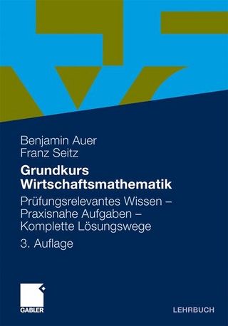 Grundkurs Wirtschaftsmathematik