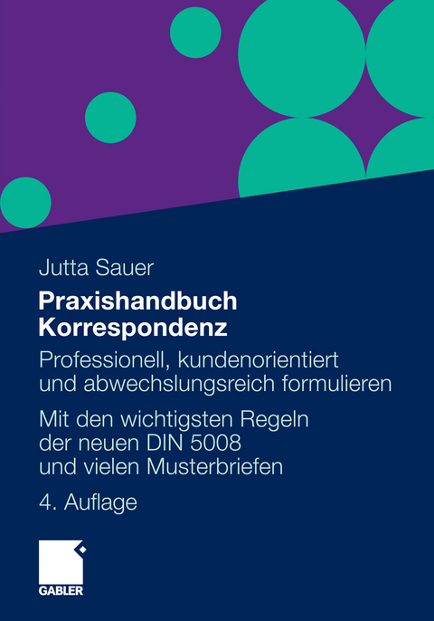 Praxishandbuch Korrespondenz - Jutta Sauer