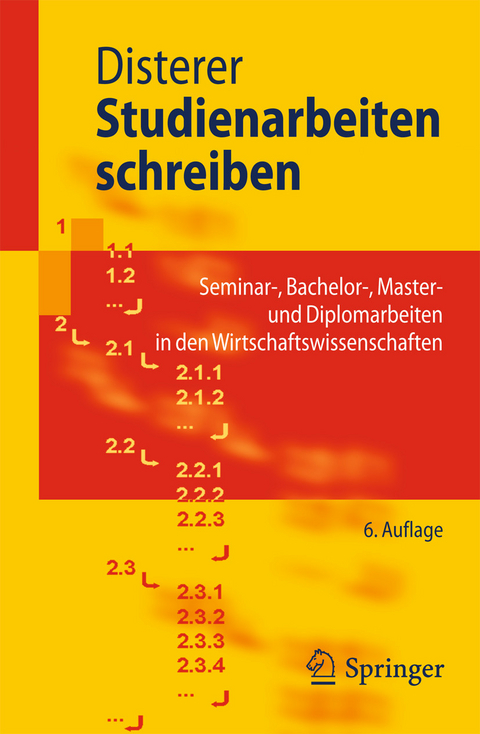 Studienarbeiten schreiben -  Georg Disterer