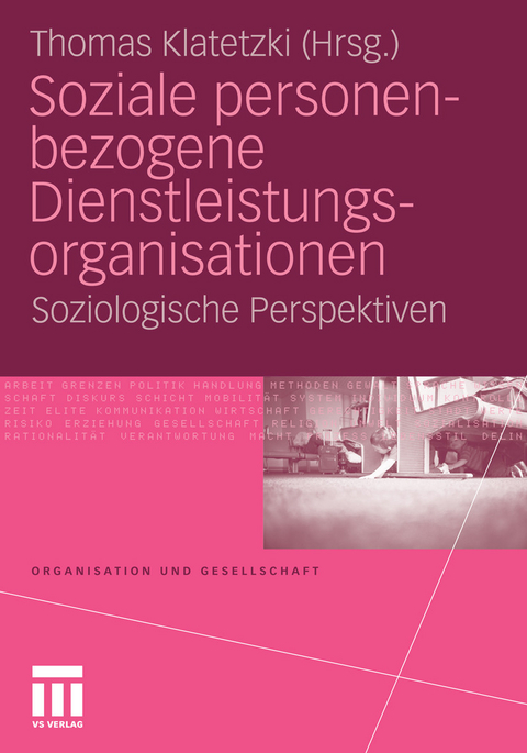 Soziale personenbezogene Dienstleistungsorganisationen - 