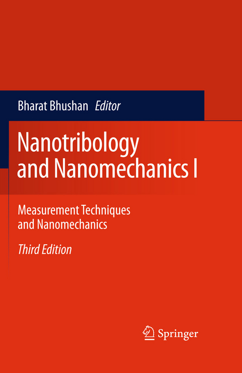 Nanotribology and Nanomechanics I - 