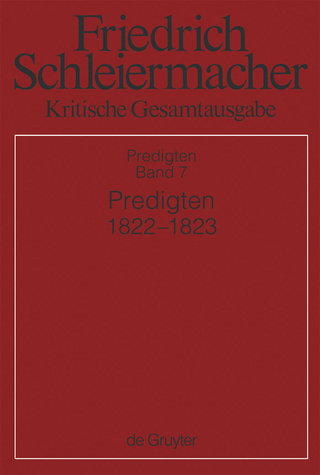Predigten 1822-1823