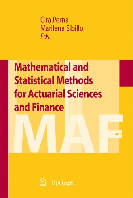 Mathematical and Statistical Methods for Actuarial Sciences and Finance - 