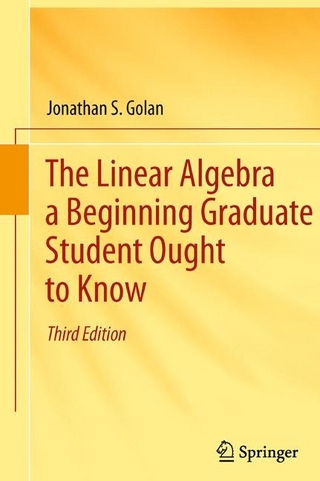 Linear Algebra a Beginning Graduate Student Ought to Know