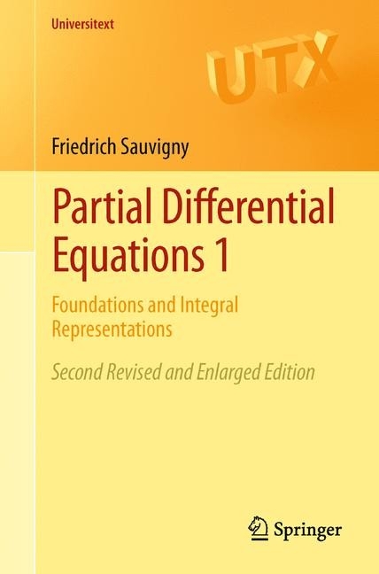 Partial Differential Equations 1 -  Friedrich Sauvigny
