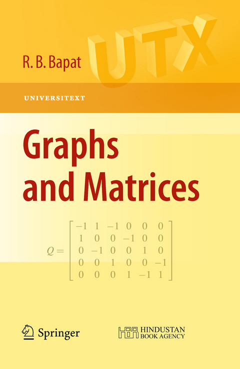 Graphs and Matrices -  Ravindra B. Bapat