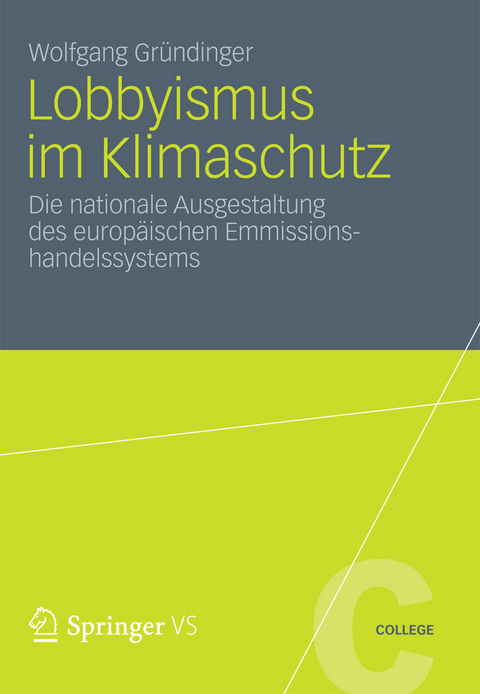Lobbyismus im Klimaschutz - Wolfgang Gr&uuml;ndinger