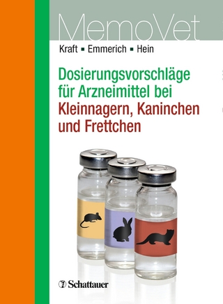 Dosierungsvorschläge für Arzneimittel bei Kleinnagern, Kaninchen und Frettchen