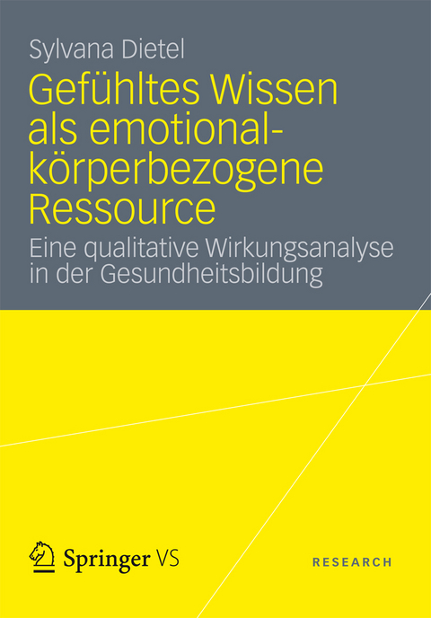 Gef&uuml;hltes Wissen als emotional-k&ouml;rperbezogene Ressource - Sylvana Dietel